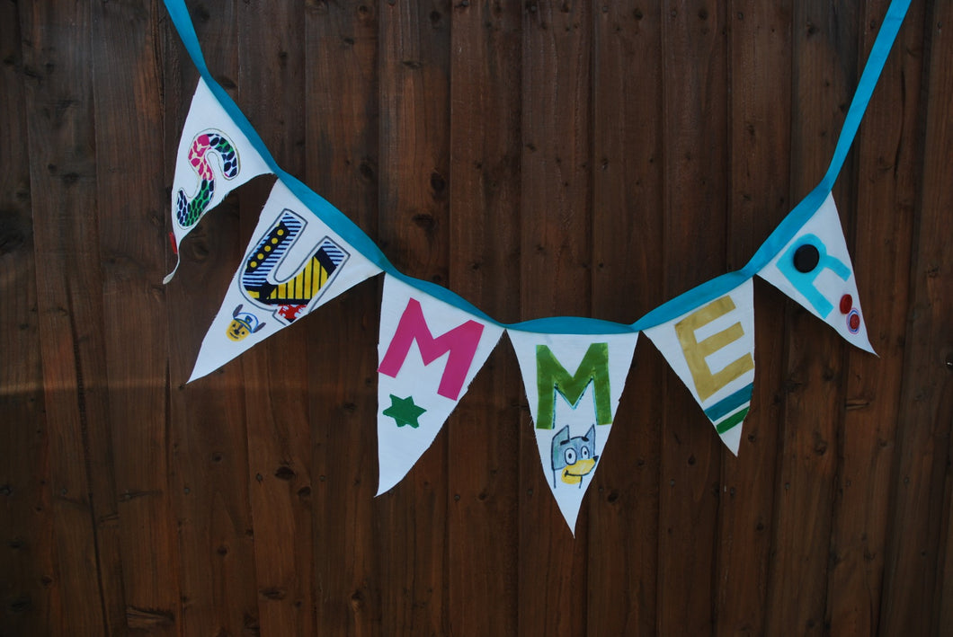 Summer Bunting Workshop - Tuesday 30th July- Ages 5+